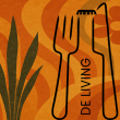 Logo plant en tekst